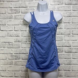 Adidas Blue Workout Top Small
